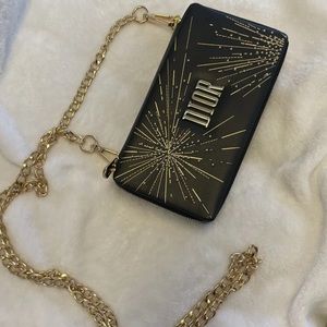 christian dior crossbody makeup bag